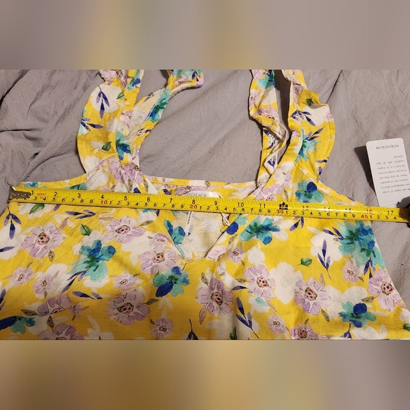 Nordstrom Yellow‎ Floral Maxi Dress - Picture 2 of 3